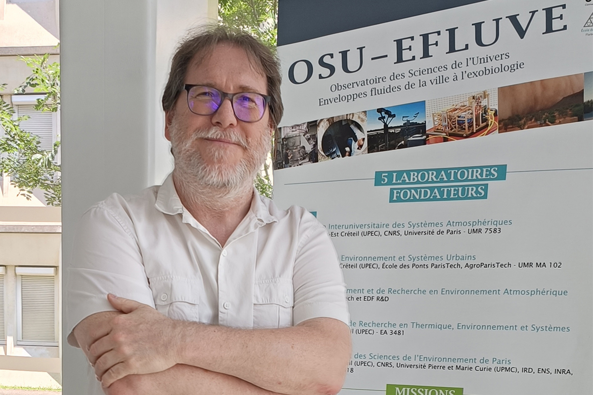 Régis Moilleron, élu directeur de l'OSU-EFLUVE